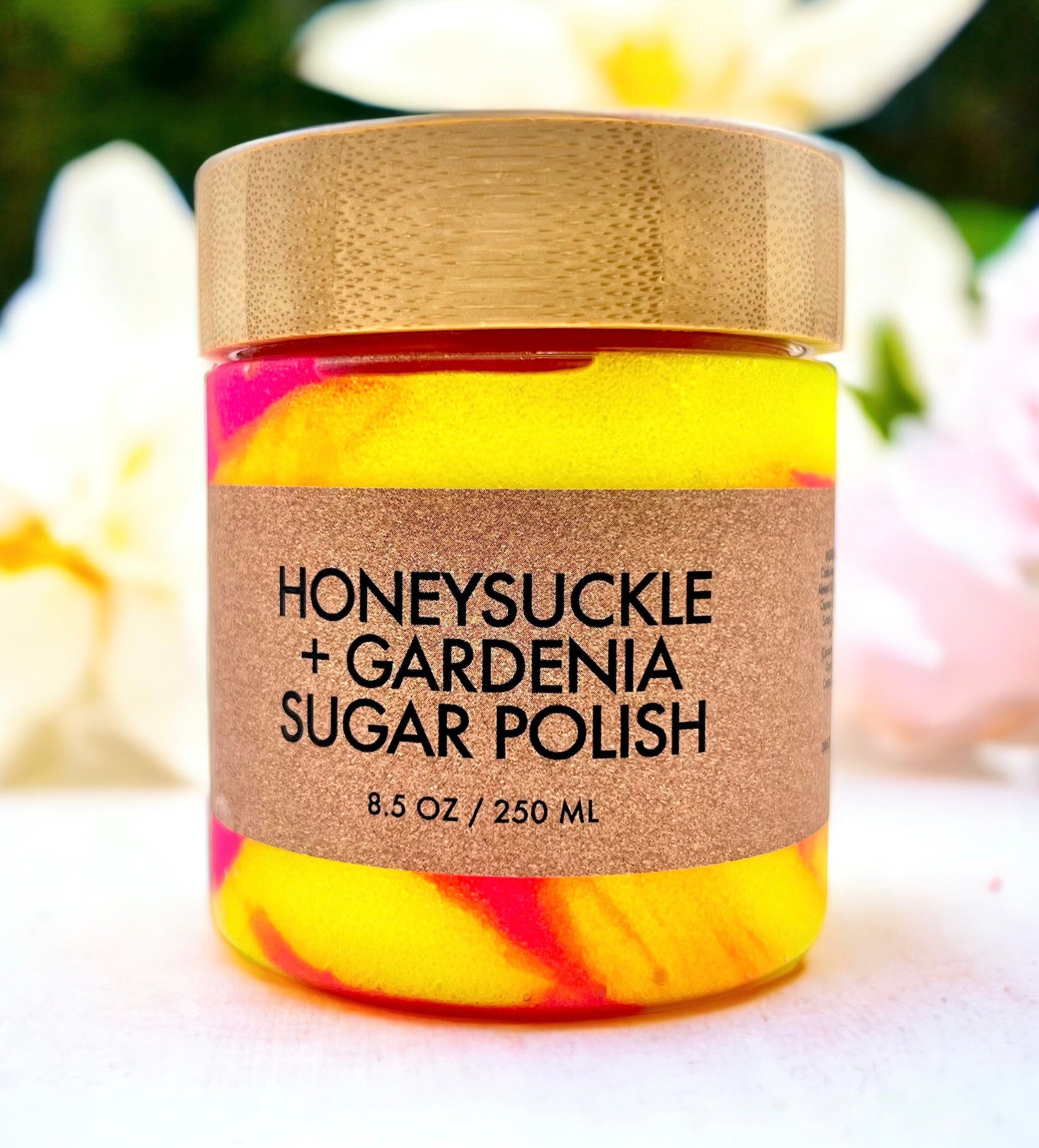 Honeysuckle + Gardenia Exfoliating Sugar Scrub