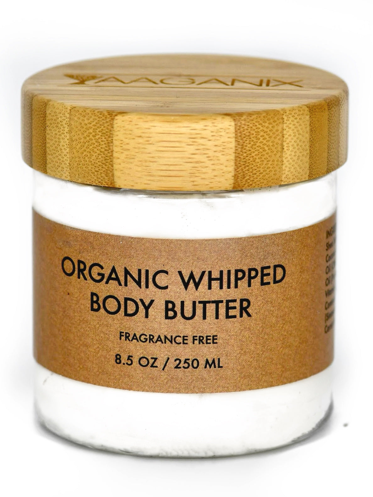 Organic Whipped Body Butter (No Fragrance)