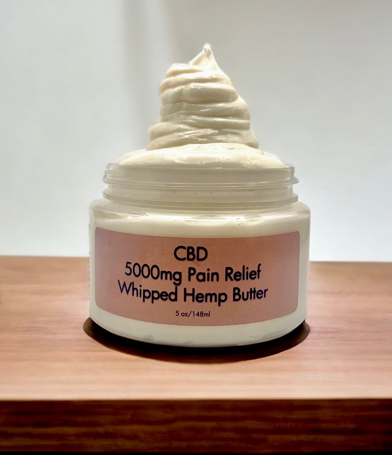5000mg CBD Whipped Pain Relief Hemp Butter